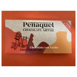 Chocolate con leche artesanal